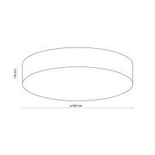 Luminaire ceiling TK Lighting Rondo 2443, 90 W, E27 Luminaire ceiling TK Lighting Rondo 2443, 90 W, E27