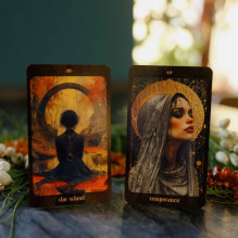 Amber Moon Tarot Kortos Dusserre Amber Moon Tarot Kortos Dusserre