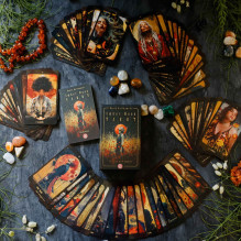 Amber Moon Tarot Kortos Dusserre Amber Moon Tarot Kortos Dusserre