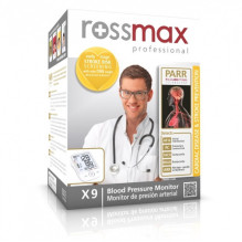 Kraujo Spaudimo Monitorius - Rossmax X9 PARR PRO, Aritmijos Aptikimas, 90 Skaitymų, Balta Kraujo Spaudimo Monitorius - Rossmax X9 PARR PRO, Aritmijos Aptikimas, 90 Skaitymų, Balta