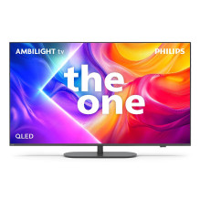 Televizorius - Philips The One 4K Ambilight TV 50PUS9010 / 12, 50 colių, 4K Ultra HD, QLED, Juodas Televizorius - Philips The One 4K Ambilight TV 50PUS9010 / 12, 50 colių, 4K Ultra HD, QLED, Juodas