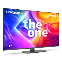 Televizorius - Philips The One 4K Ambilight TV 50PUS9010 / 12, 50 colių, 4K Ultra HD, QLED, Juodas