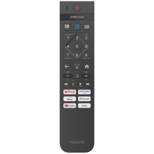 Televizorius - Philips The One 4K Ambilight TV 50PUS9010 / 12, 50 colių, 4K Ultra HD, QLED, Juodas