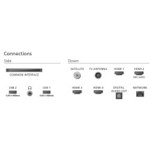 Televizorius - Philips The One 4K Ambilight TV 50PUS9010 / 12, 50 colių, 4K Ultra HD, QLED, Juodas