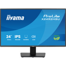 Monitorius - IIYAMA 24" IPS Full HD 3 ms HDMI DisplayPort Integruoti Garsiakalbiai Juodas Monitorius - IIYAMA 24" IPS Full HD 3 ms HDMI DisplayPort Integruoti Garsiakalbiai Juodas