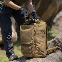 Taktinė Kuprinė - PGYTECH OneMo 25L Modulinis Dizainas, Vandeniui Atsparus, Coyote Brown Taktinė Kuprinė - PGYTECH OneMo 25L Modulinis Dizainas, Vandeniui Atsparus, Coyote Brown