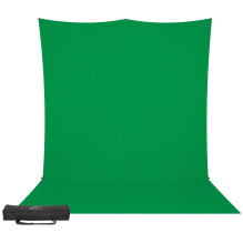 Fotografijos Fonas Rinkinys - Westcott X Drop Pro 8' X 13' Rauko Atsparus Chroma Key Žalias Ekranas Fotografijos Fonas Rinkinys - Westcott X Drop Pro 8' X 13' Rauko Atsparus Chroma Key Žalias Ekranas
