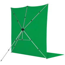 Fotografijos Fonas Rinkinys - Westcott X Drop Pro 8' X 13' Rauko Atsparus Chroma Key Žalias Ekranas
