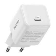 Charger - UGREEN X513 30W USB-C Mains 100-240V White Charger - UGREEN X513 30W USB-C Mains 100-240V White