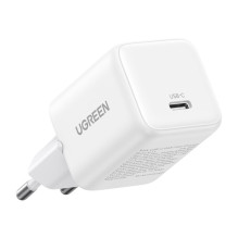 Įkroviklis - UGREEN X513 30W USB-C Mains 100-240V Baltas Įkroviklis - UGREEN X513 30W USB-C Mains 100-240V Baltas