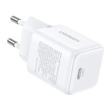Įkroviklis - UGREEN X513 30W USB-C Mains 100-240V Baltas Įkroviklis - UGREEN X513 30W USB-C Mains 100-240V Baltas