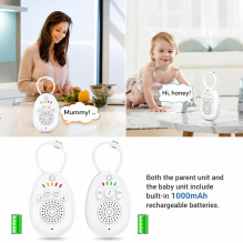 Mobile audio baby monitor Reach BM-1 white