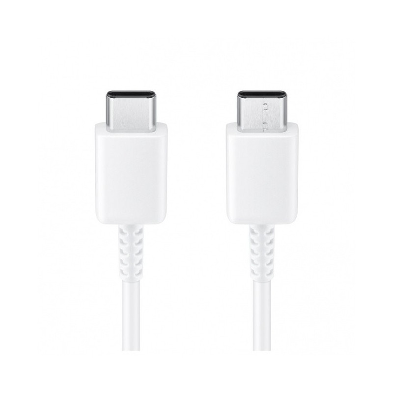 USB Kabelis - Samsung USB-C į USB-C 5A 1M Baltas EP-DN975BWEGWW