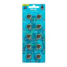 Batteries - Vinnic LR9 L1560 625 EPX Alkaline 10 pcs 1,5V Batteries - Vinnic LR9 L1560 625 EPX Alkaline 10 pcs 1,5V