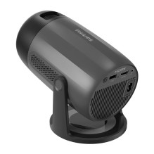 Projektorius - Philips N-150 Full HD 250 ANSI Liumenų Belaidis Bluetooth Tamsiai pilkas Projektorius - Philips N-150 Full HD 250 ANSI Liumenų Belaidis Bluetooth Tamsiai pilkas