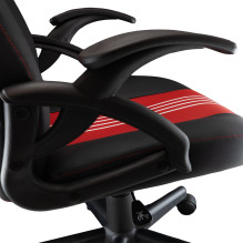 Baracuda ABALONE-B / R Gaming Chair, Black / Red