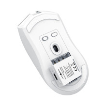 White Shark LUCAN-W WGM-5022 12000 DPI Wireless Gaming Mouse, White White Shark LUCAN-W WGM-5022 12000 DPI Wireless Gaming Mouse, White