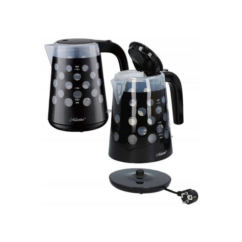 Electric Kettle 1.7L 2200W MR-045-BLACK MAESTRO