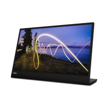 Monitorius - Lenovo ThinkVision M15 15.6", Nešiojamas, USB-C, Juodas