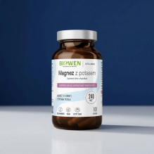 BIOWEN Magnesium 4x with Potassium - food supplement for humans - 100 capsules BIOWEN Magnesium 4x with Potassium - food supplement for humans - 100 capsules
