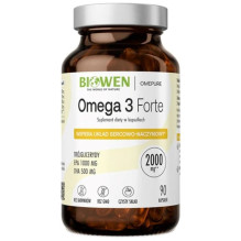 BIOWEN Omega 3 Forte 1000 mg EPA, 500 mg DHA - food supplement for humans - 90 capsules BIOWEN Omega 3 Forte 1000 mg EPA, 500 mg DHA - food supplement for humans - 90 capsules