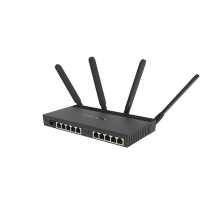 Mikrotik RB4011iGS+5HacQ2HnD-IN wireless router Gigabit Ethernet Dual-band (2.4 GHz / 5 GHz) Black Mikrotik RB4011iGS+5HacQ2HnD-IN wireless router Gigabit Ethernet Dual-band (2.4 GHz / 5 GHz) Black