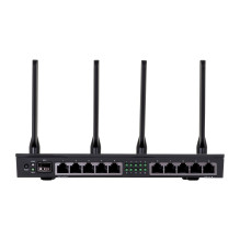 Mikrotik RB4011iGS+5HacQ2HnD-IN wireless router Gigabit Ethernet Dual-band (2.4 GHz / 5 GHz) Black Mikrotik RB4011iGS+5HacQ2HnD-IN wireless router Gigabit Ethernet Dual-band (2.4 GHz / 5 GHz) Black