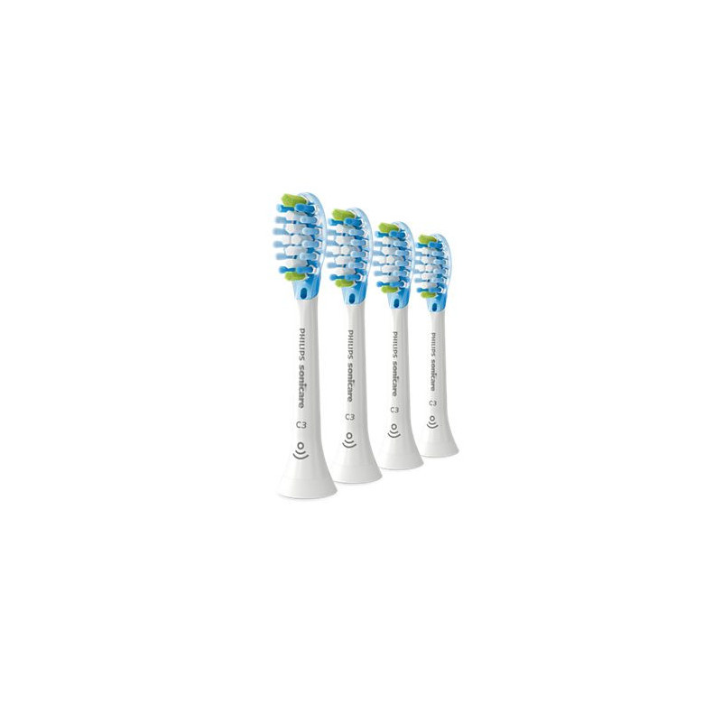 Philips Sonicare C3 Premium zobu sukas uzgalis (4gab) (balts) HX9044 / 17