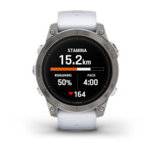 Garmin „epix Pro“ (2 karta) 3,3 cm (1,3 colio) AMOLED 47 mm Skaitmeninis 416 x 416 pikselių Jutiklinis ekranas Titano „W Garmin „epix Pro“ (2 karta) 3,3 cm (1,3 colio) AMOLED 47 mm Skaitmeninis 416 x 416 pikselių Jutiklinis ekranas Titano „W