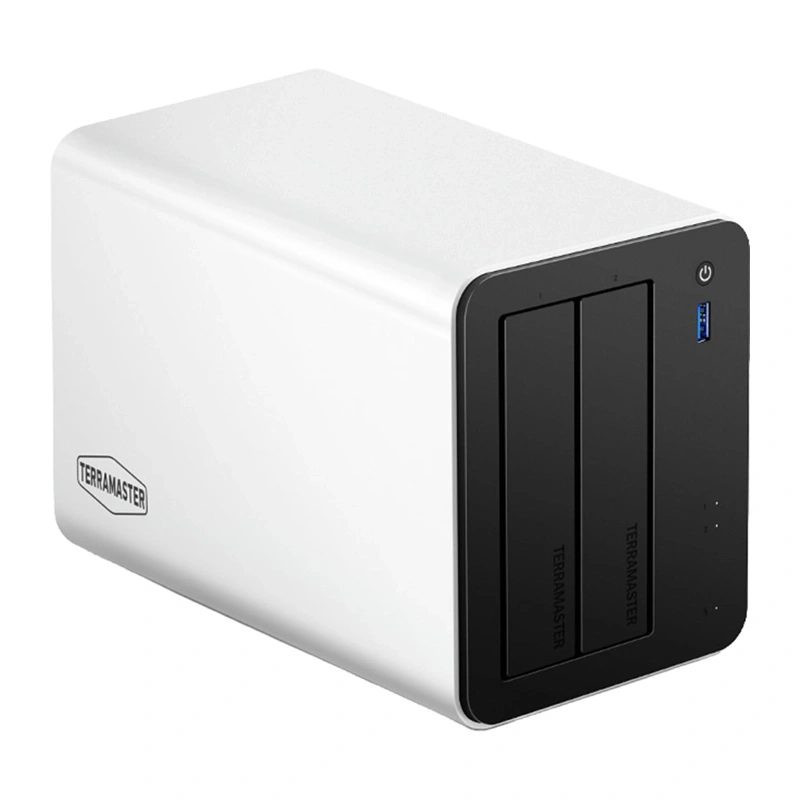 Tinklo Prijungtas Saugojimas - TerraMaster F2-425 Plus NAS, Intel N5095, 8GB RAM, 84TB
