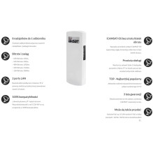 Camera IP Camsat PUNKT DOSTĘPOWY 5.8 GHz CDS-6IP / ECO CAMSAT