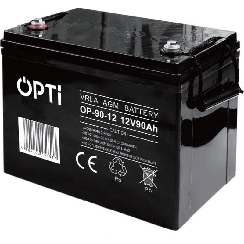 Akumuliatorius Volt Polska AGM OPTI 12V 90Ah