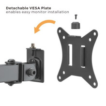 Dual 17'-32' monitor mount