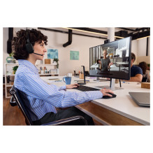 HP Poly Focus 625 stereofoninės Bluetooth ausinės HP Poly Focus 625 stereofoninės Bluetooth ausinės