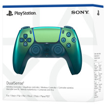 Sony PS5 „DualSense“ V3 Valdiklis, chromuotas, žalsvai mėlynas