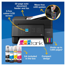 EPSON EcoTank ET-4900 Daugiafunkcinis įrenginys 4in1 Tintenstrahl Farbe A4 11s / m EPSON EcoTank ET-4900 Daugiafunkcinis įrenginys 4in1 Tintenstrahl Farbe A4 11s / m