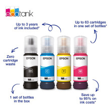 EPSON EcoTank ET-4900 Daugiafunkcinis įrenginys 4in1 Tintenstrahl Farbe A4 11s / m EPSON EcoTank ET-4900 Daugiafunkcinis įrenginys 4in1 Tintenstrahl Farbe A4 11s / m