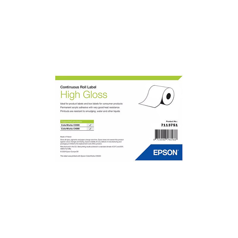 Epson Blizgi etiketė Rezept