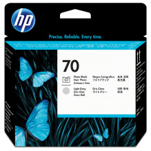 HP Printhead No 70 HP70 HP 70 Black Schwarz + Light Grey (C9407A)
