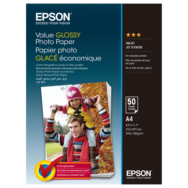 Epson Value Glossy Photo Paper C13S400035 20 sheets A4