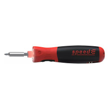 Wiha E-Schraubendreher speedE PocketDrive, 31-teilig (schwarz / rot, su Bitbox ir Tasche)