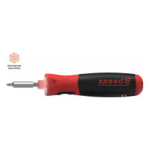 Wiha E-screwdriver speedE PocketDrive, 31-teilig (black / red, with bit box and bag)