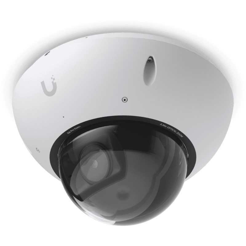 UBIQUITI UVC-G6-Pro-Dome-W All-weather vandal-proof 4K PoE+ security camera with Multi-TOPS AI engine, 2.36x optical zoo