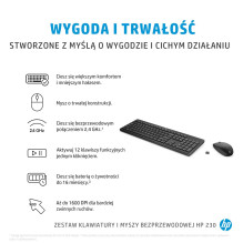HP 230 Wireless Mouse and Keyboard Combo HP 230 Wireless Mouse and Keyboard Combo