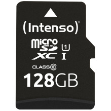 Intenso UHS-I Performance 128 GB microSDXC (Black, UHS-I U1, Class 10) Intenso UHS-I Performance 128 GB microSDXC (Black, UHS-I U1, Class 10)