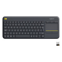 „Logitech“ belaidė lietimui jautri klaviatūra K400 PLUS „Logitech“ belaidė lietimui jautri klaviatūra K400 PLUS