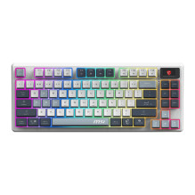 MSI FORGE GK600 TKL W SKY žaidimų klaviatūra belaidė
