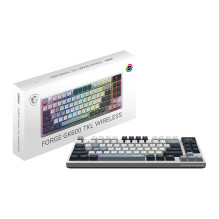 MSI FORGE GK600 TKL W SKY žaidimų klaviatūra belaidė