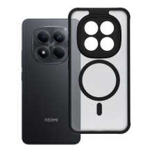 „Xiaomi Redmi Note 15 PRO PLUS 5G“ pilnai matinis „Mag“ dėklas, suderinamas su „MagSafe“, juodas