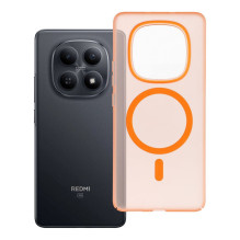 „Xiaomi Redmi Note 15 4G Go Orange“ dėklas, suderinamas su „MagSafe“ kosminės oranžinės spalvos dėklu „Xiaomi Redmi Note 15 4G Go Orange“ dėklas, suderinamas su „MagSafe“ kosminės oranžinės spalvos dėklu